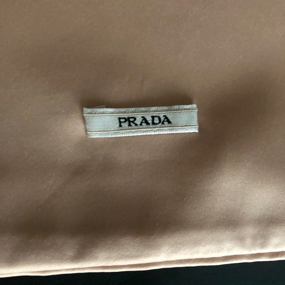 SOLD! Prada Drawstring Shoe Dust Bag Cover 14.5"x13" - Picture 3 of 3